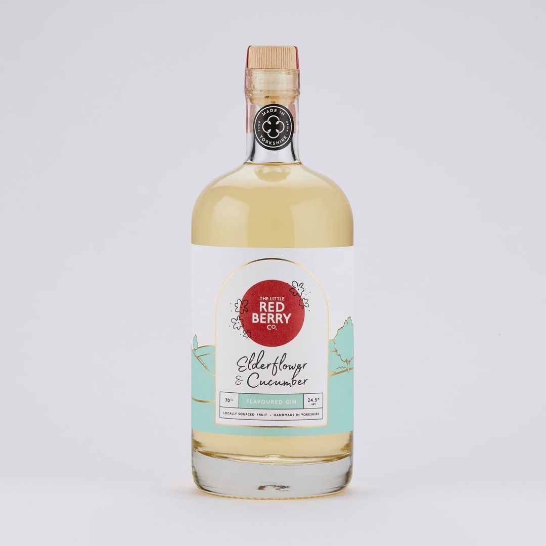 Elderflower & Cucumber Flavoured Gin - 70cl