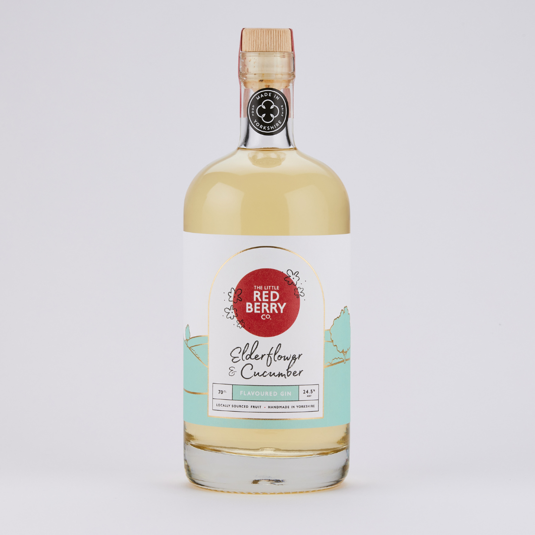 Elderflower and Cucumber Flavoured Gin