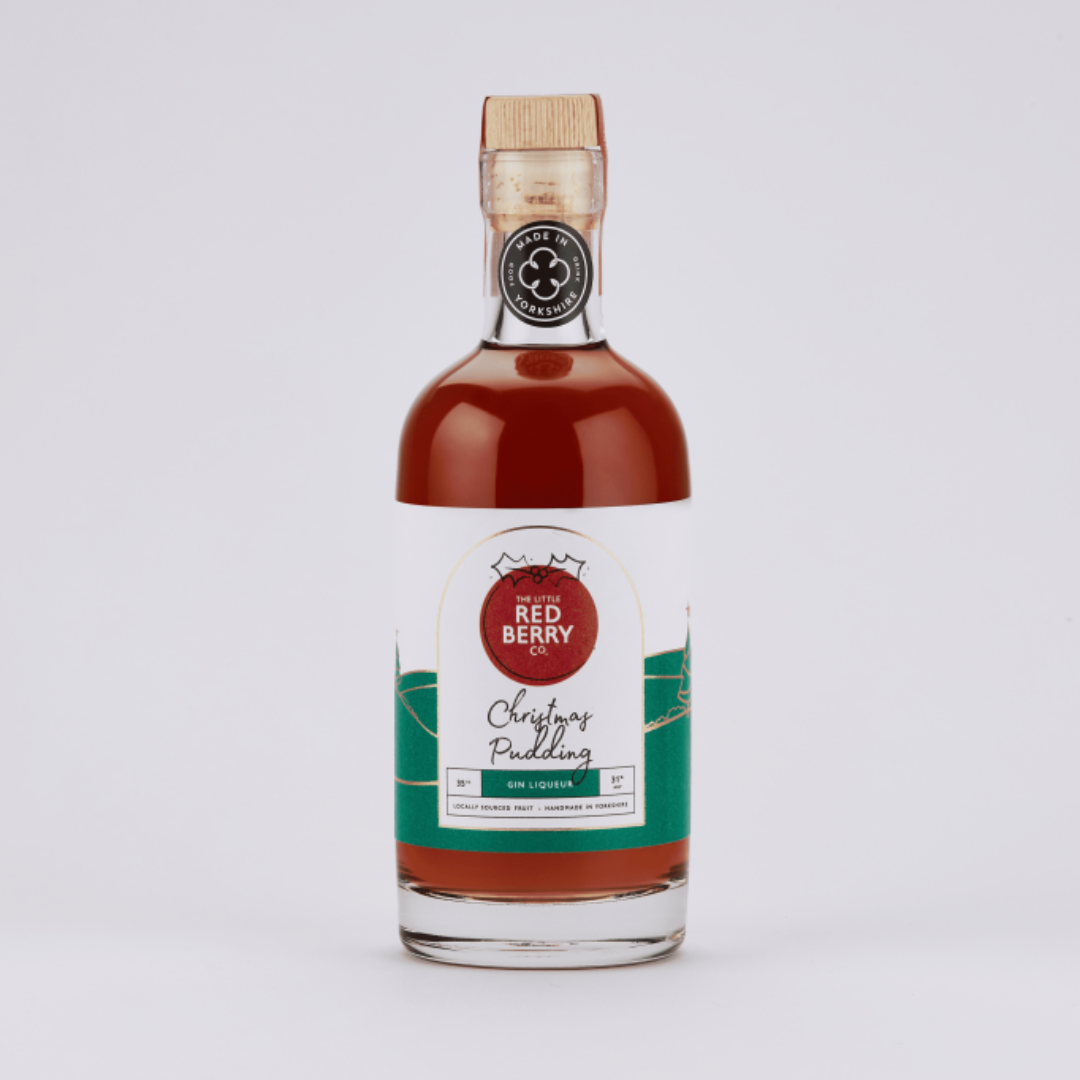 Festive Christmas Pudding Gin Liqueur